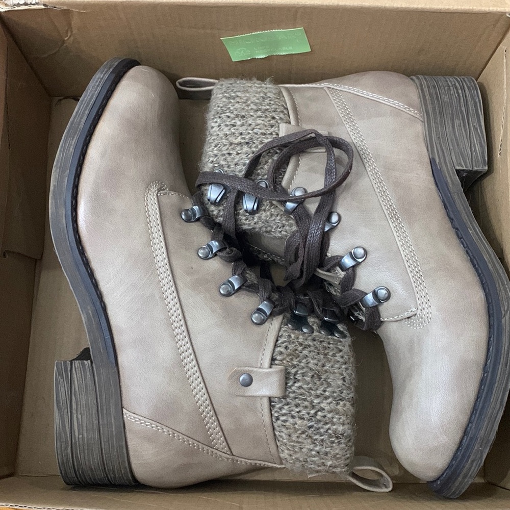 Brand New Tan Booties